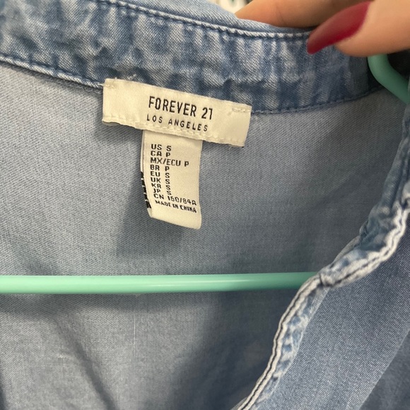 Denim dress shirt - Picture 3 of 3